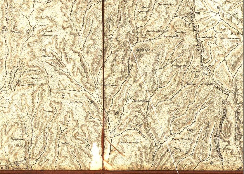 1843 - Luigi Canina, Descrizione topografica della Campagna Romana